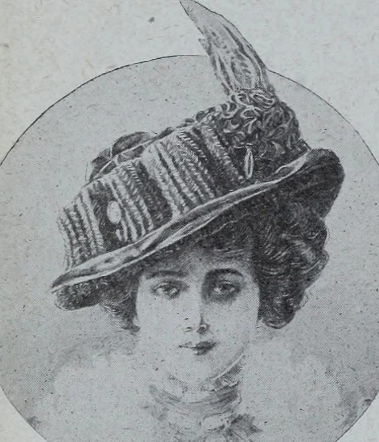 An illustration from Tissus et nouveauts 1909, 1909, leaf 145