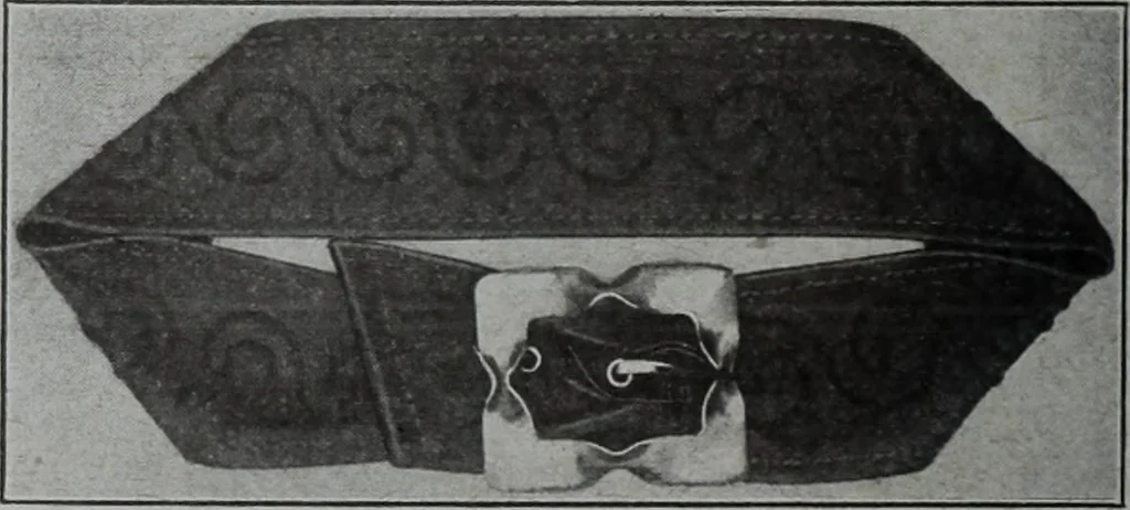 An illustration from Tissus et nouveauts 1909, 1909, leaf 169