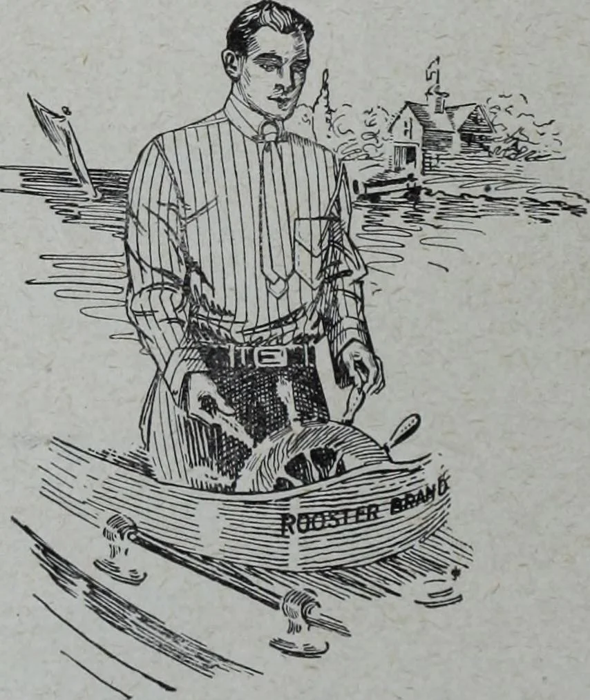 An illustration from Tissus et nouveauts 1909, 1909, leaf 197