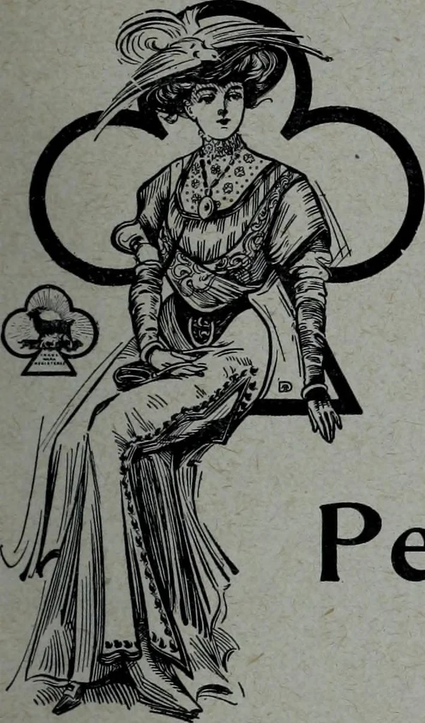 An illustration from Tissus et nouveauts 1909, 1909, leaf 200