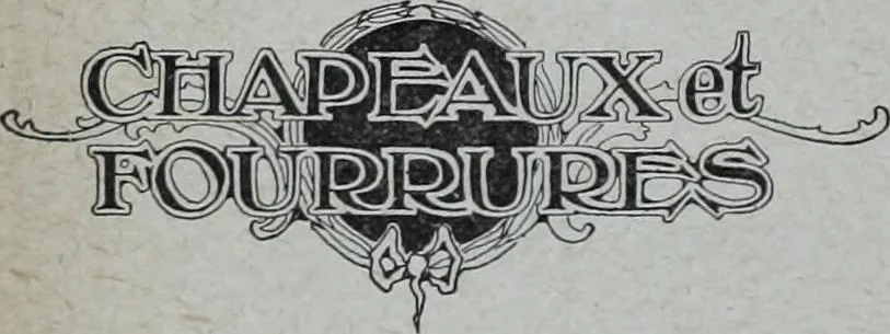 An illustration from Tissus et nouveauts 1909, 1909, leaf 201