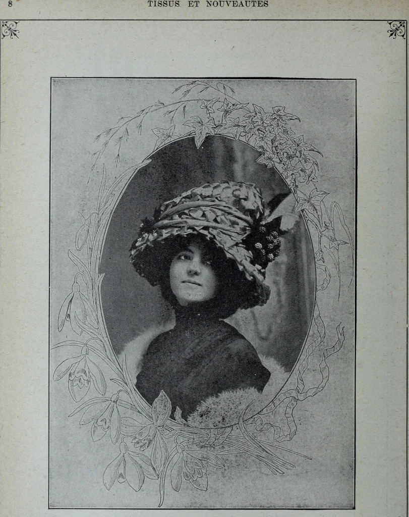 An illustration from Tissus et nouveauts 1909, 1909, leaf 213
