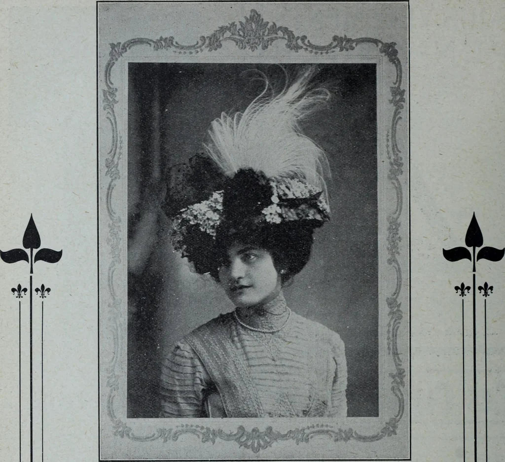 An illustration from Tissus et nouveauts 1909, 1909, leaf 217