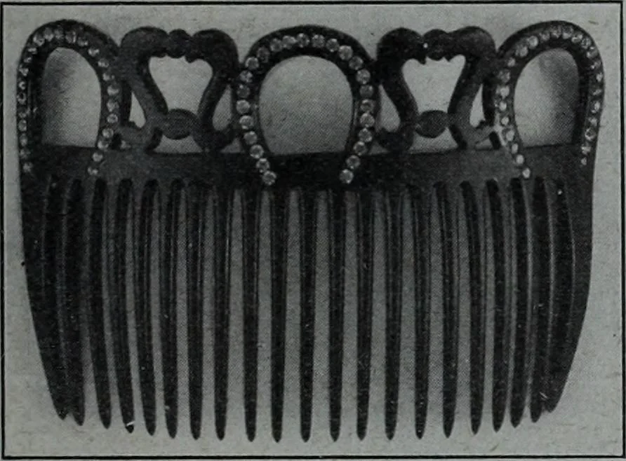 An illustration from Tissus et nouveauts 1909, 1909, leaf 22