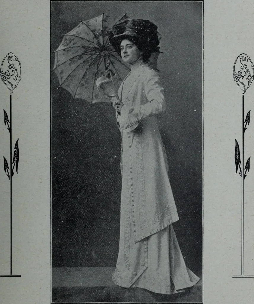 An illustration from Tissus et nouveauts 1909, 1909, leaf 228