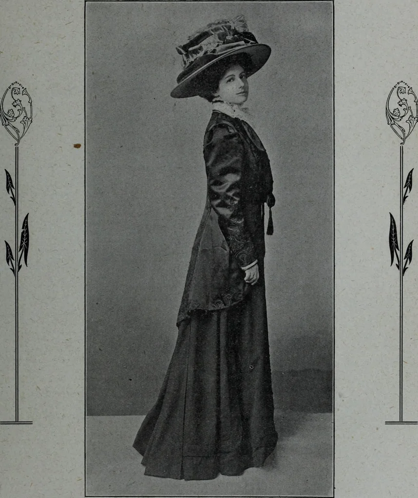 An illustration from Tissus et nouveauts 1909, 1909, leaf 24