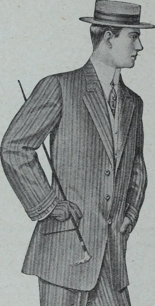 An illustration from Tissus et nouveauts 1909, 1909, leaf 243