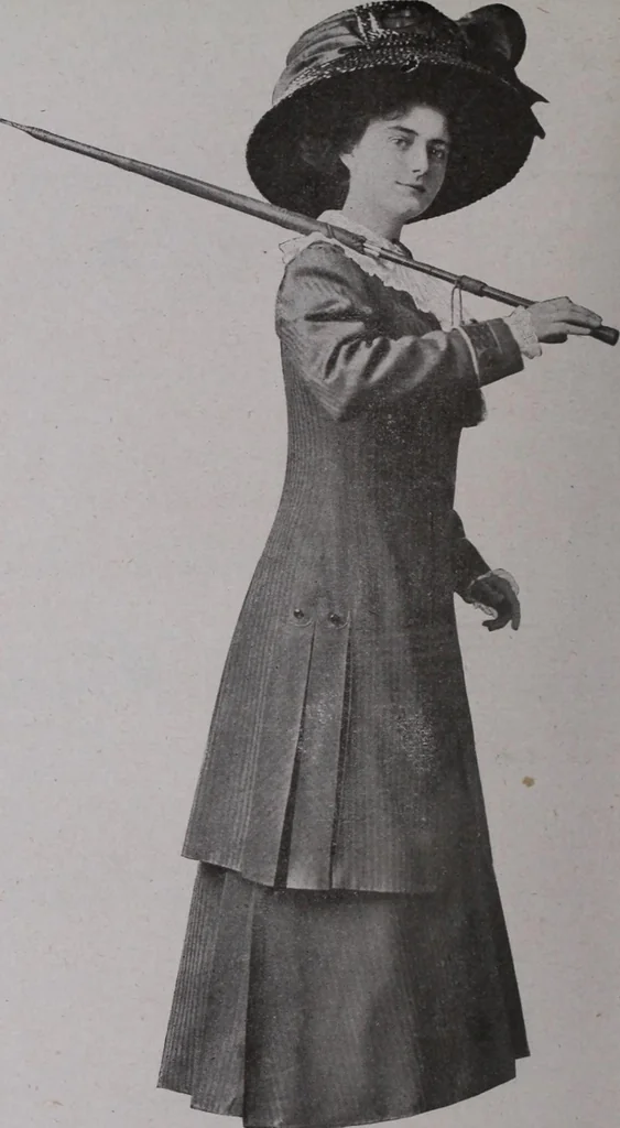 An illustration from Tissus et nouveauts 1909, 1909, leaf 251