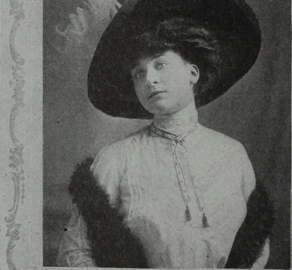 An illustration from Tissus et nouveauts 1909, 1909, leaf 261