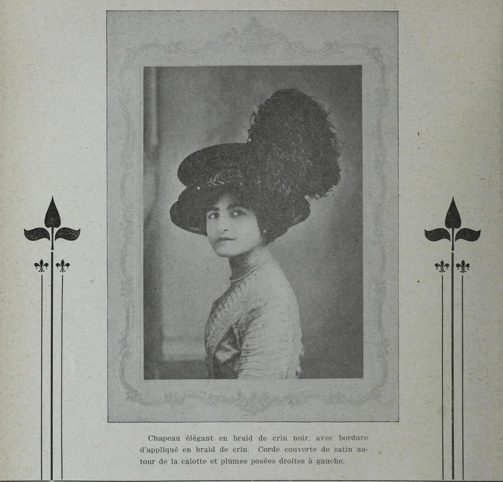 An illustration from Tissus et nouveauts 1909, 1909, leaf 263