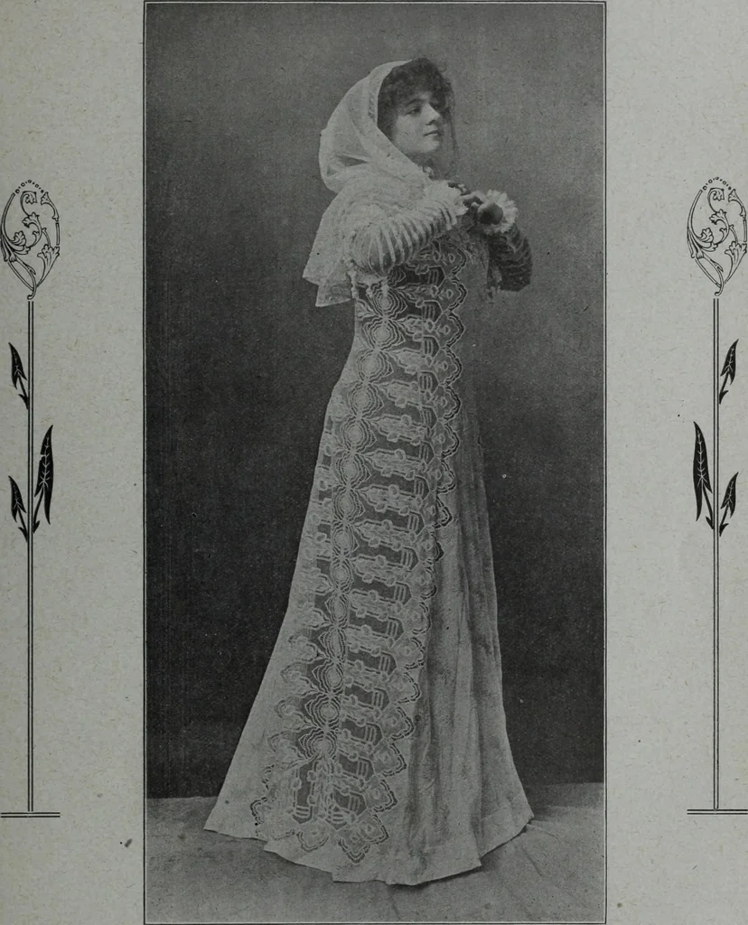 An illustration from Tissus et nouveauts 1909, 1909, leaf 272