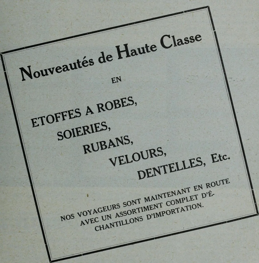 An illustration from Tissus et nouveauts 1909, 1909, leaf 280