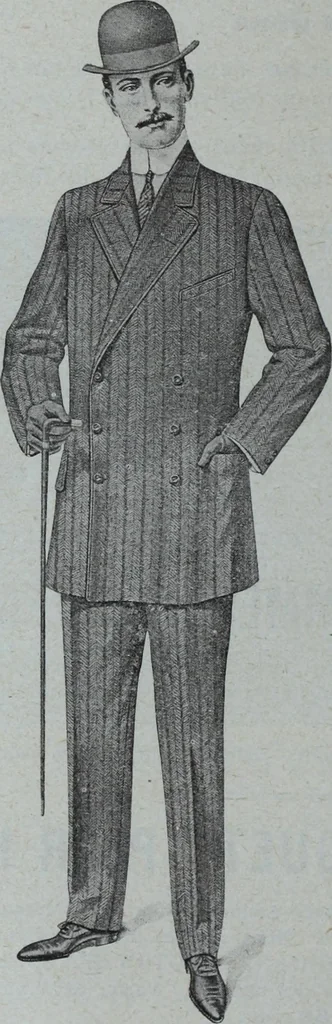 An illustration from Tissus et nouveauts 1909, 1909, leaf 283