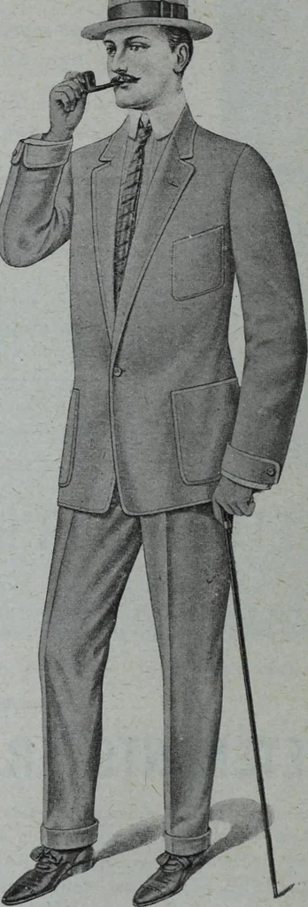 An illustration from Tissus et nouveauts 1909, 1909, leaf 283