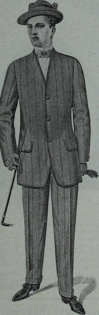 An illustration from Tissus et nouveauts 1909, 1909, leaf 284