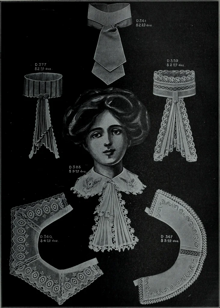 An illustration from Tissus et nouveauts 1909, 1909, leaf 326
