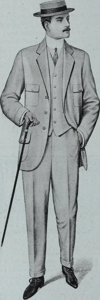 An illustration from Tissus et nouveauts 1909, 1909, leaf 331