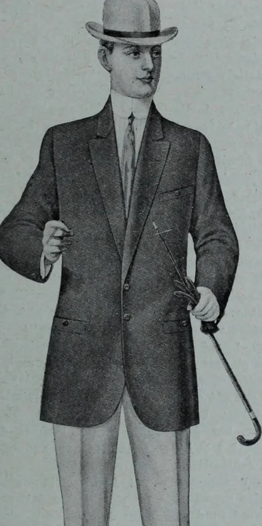 An illustration from Tissus et nouveauts 1909, 1909, leaf 332