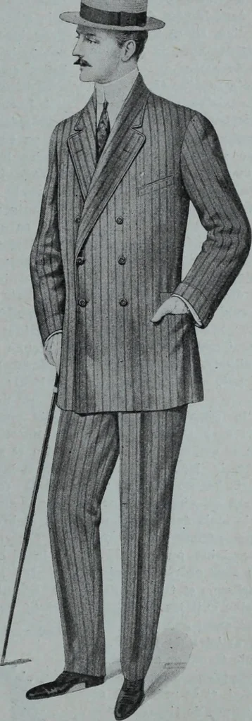 An illustration from Tissus et nouveauts 1909, 1909, leaf 332
