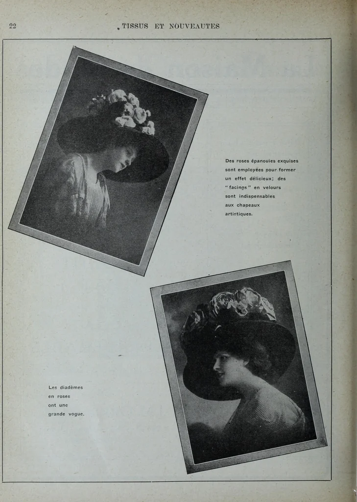 An illustration from Tissus et nouveauts 1909, 1909, leaf 363