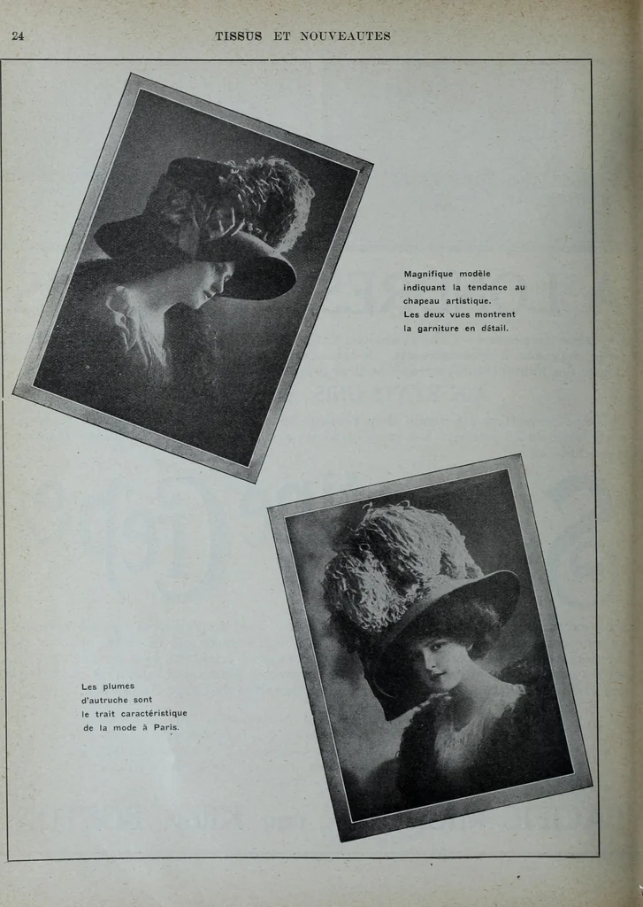 An illustration from Tissus et nouveauts 1909, 1909, leaf 365
