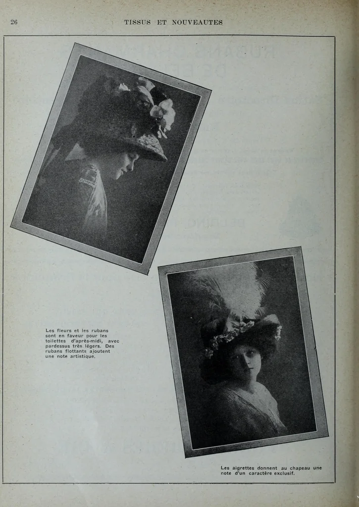 An illustration from Tissus et nouveauts 1909, 1909, leaf 367