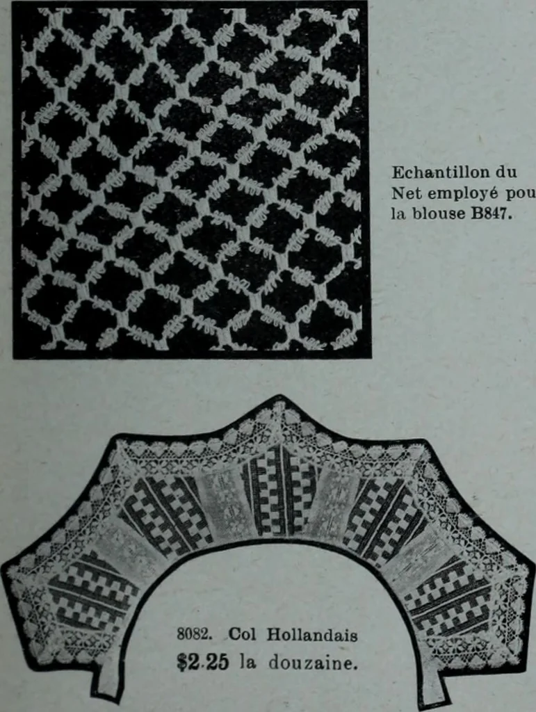 An illustration from Tissus et nouveauts 1909, 1909, leaf 378