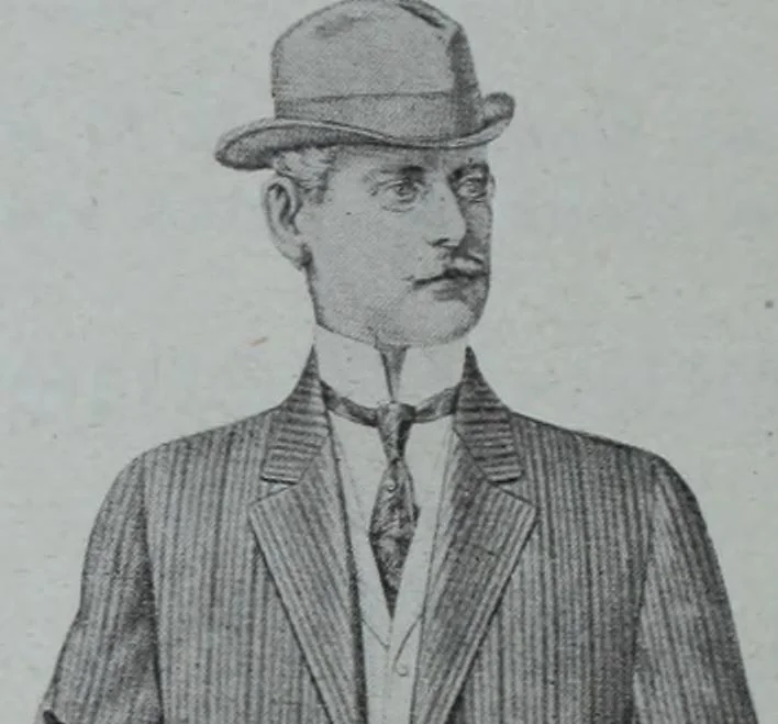 An illustration from Tissus et nouveauts 1909, 1909, leaf 403