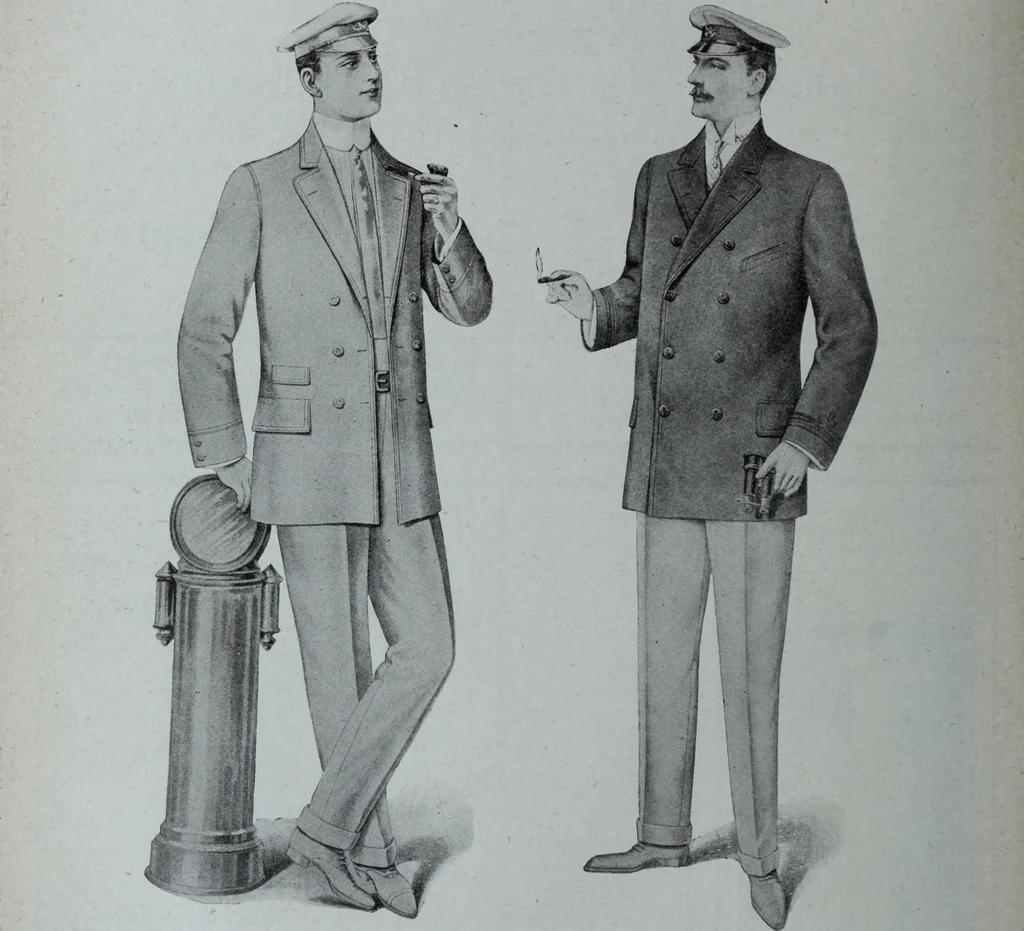 An illustration from Tissus et nouveauts 1909, 1909, leaf 405