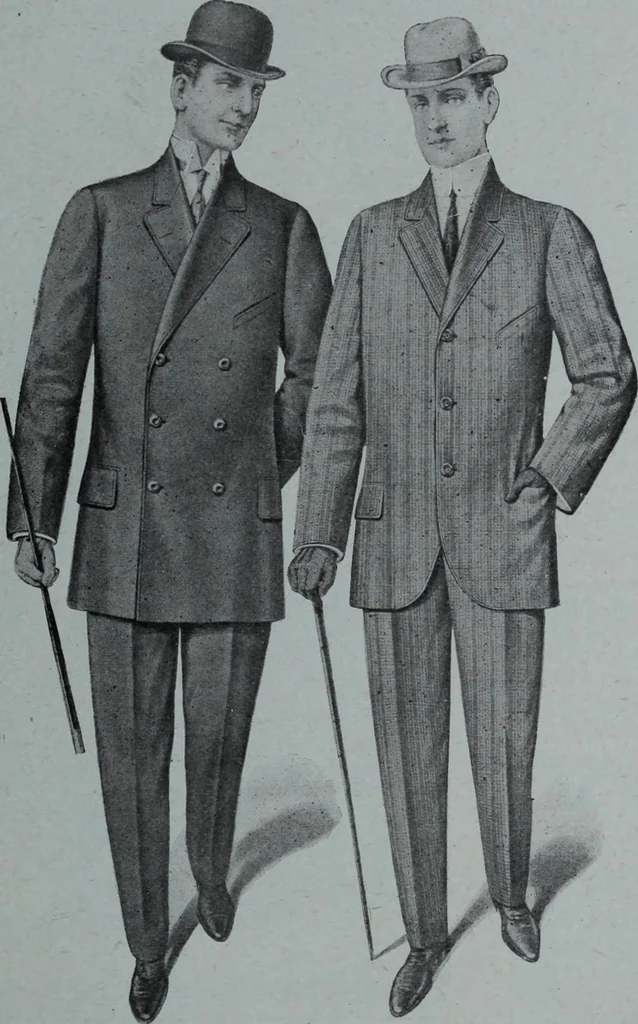 An illustration from Tissus et nouveauts 1909, 1909, leaf 446