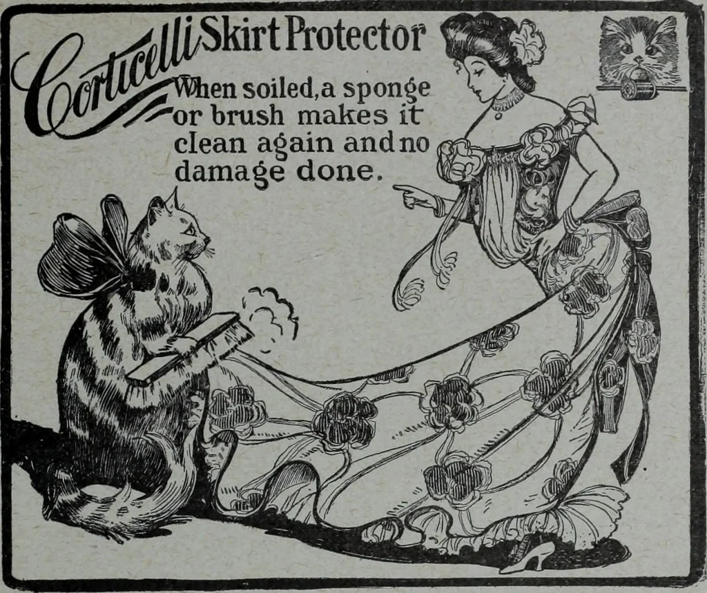 An illustration from Tissus et nouveauts 1909, 1909, leaf 468