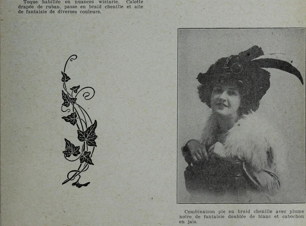 An illustration from Tissus et nouveauts 1909, 1909, leaf 472