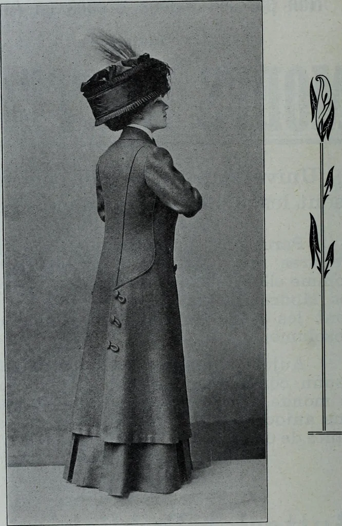 An illustration from Tissus et nouveauts 1909, 1909, leaf 487