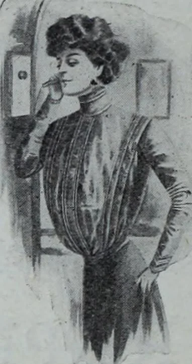 An illustration from Tissus et nouveauts 1909, 1909, leaf 499