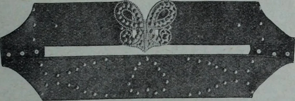 An illustration from Tissus et nouveauts 1909, 1909, leaf 500