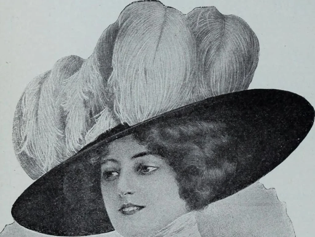 An illustration from Tissus et nouveauts 1909, 1909, leaf 525