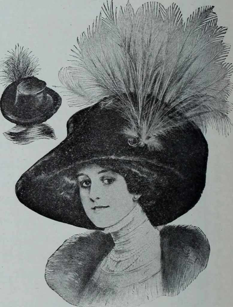 An illustration from Tissus et nouveauts 1909, 1909, leaf 525