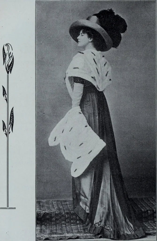 An illustration from Tissus et nouveauts 1909, 1909, leaf 531