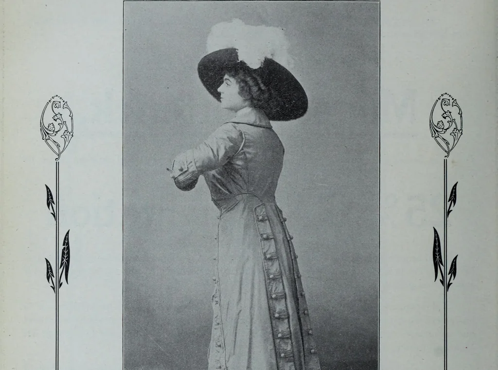 An illustration from Tissus et nouveauts 1909, 1909, leaf 533