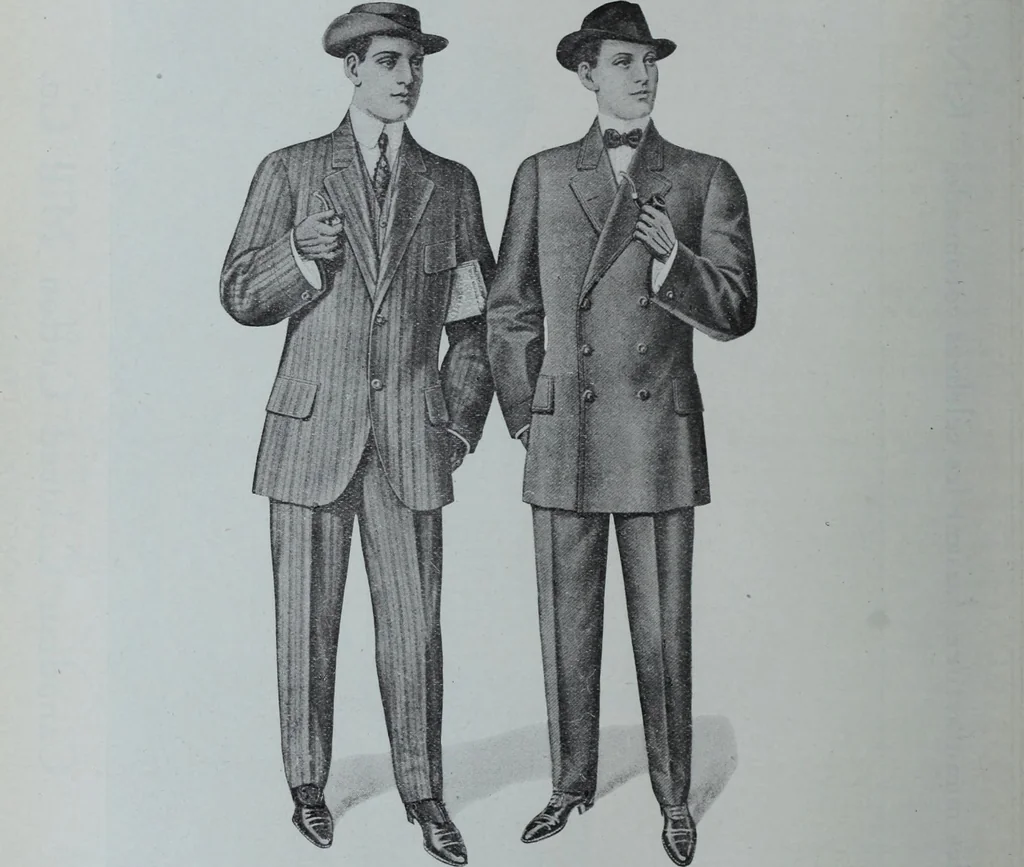 An illustration from Tissus et nouveauts 1909, 1909, leaf 541