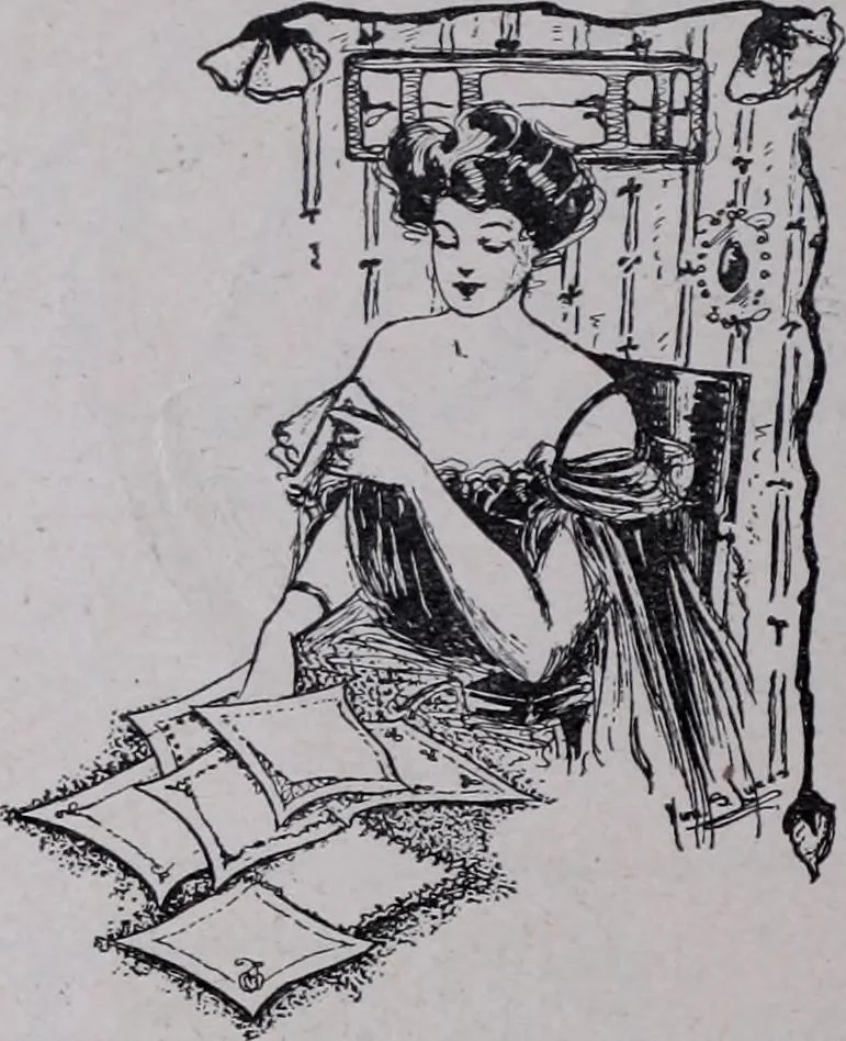 An illustration from Tissus et nouveauts 1909, 1909, leaf 559