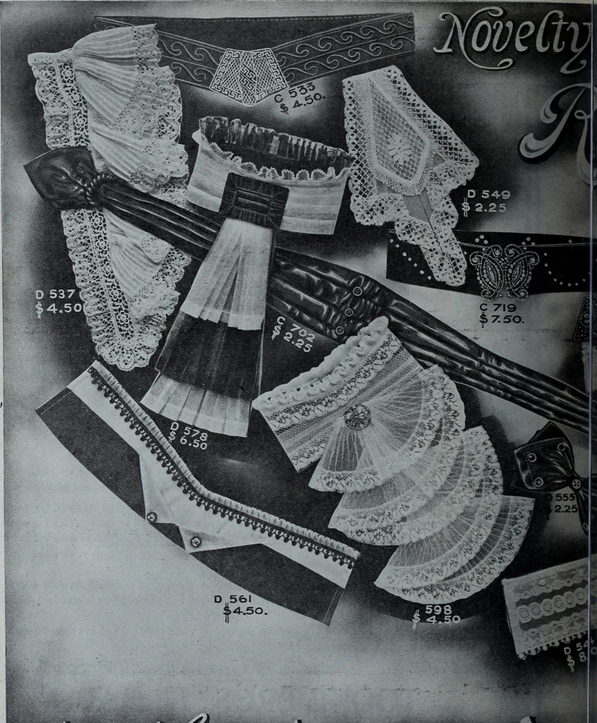 An illustration from Tissus et nouveauts 1909, 1909, leaf 581