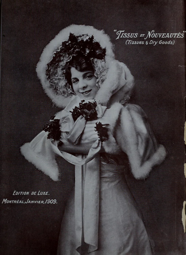 An illustration from Tissus et nouveauts 1909, 1909, leaf 6