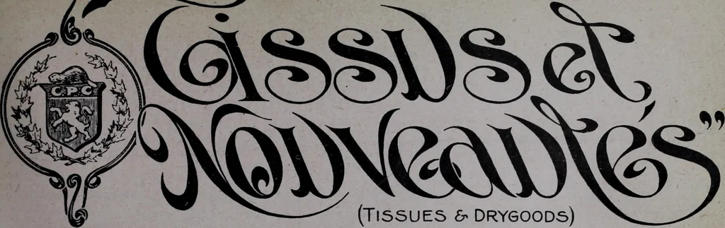An illustration from Tissus et nouveauts 1909, 1909, leaf 606