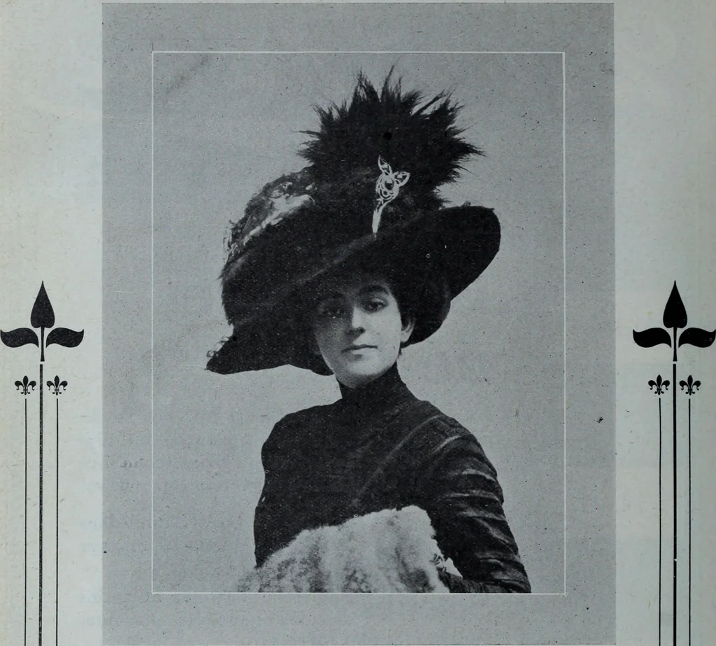 An illustration from Tissus et nouveauts 1909, 1909, leaf 621