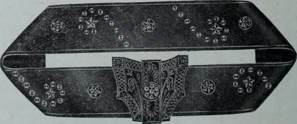 An illustration from Tissus et nouveauts 1909, 1909, leaf 633