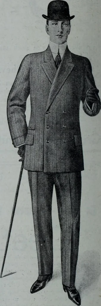 An illustration from Tissus et nouveauts 1909, 1909, leaf 641