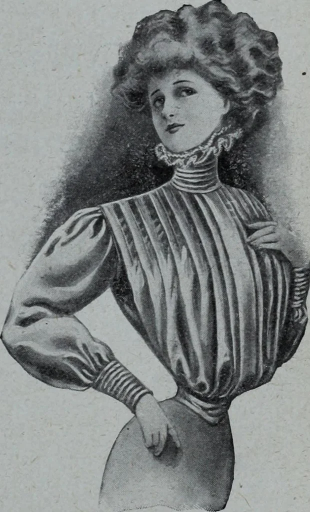 An illustration from Tissus et nouveauts 1909, 1909, leaf 70