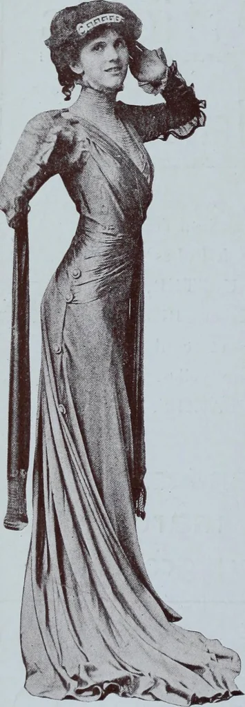 An illustration from Tissus et nouveauts 1909, 1909, leaf 93