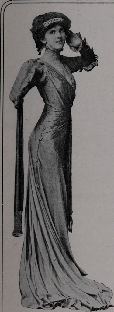 An illustration from Tissus et nouveauts 1909, 1909, leaf 94